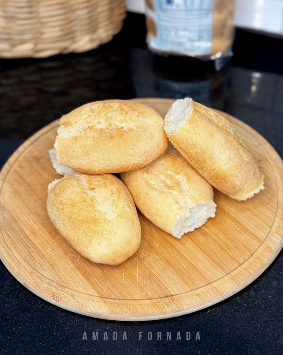 Pão Francês sem glúten Amada Fornada